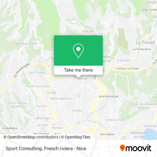 Sport Consulting map