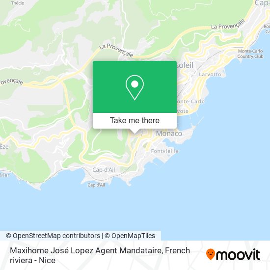 Maxihome José Lopez Agent Mandataire map