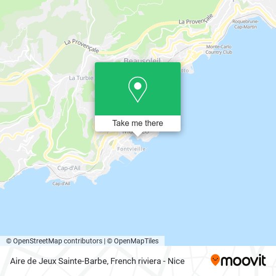 Aire de Jeux Sainte-Barbe map