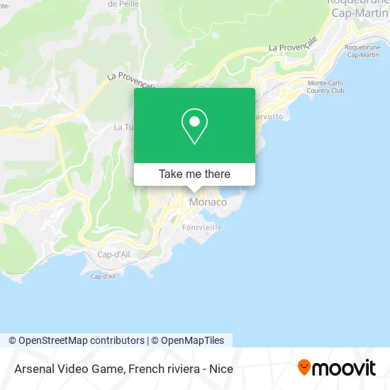 Arsenal Video Game map