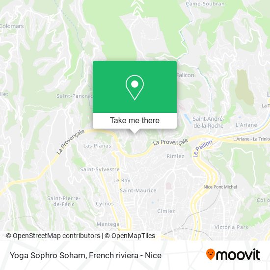 Yoga Sophro Soham map