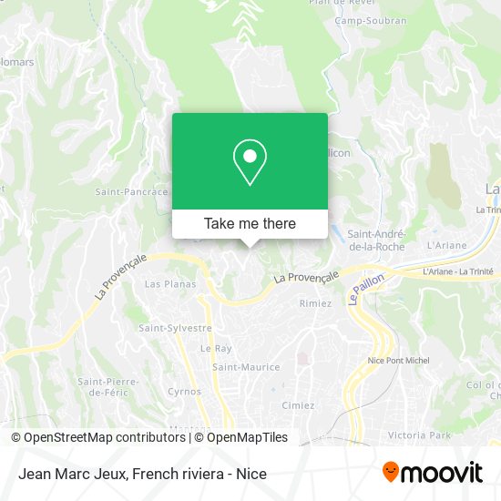 Jean Marc Jeux map