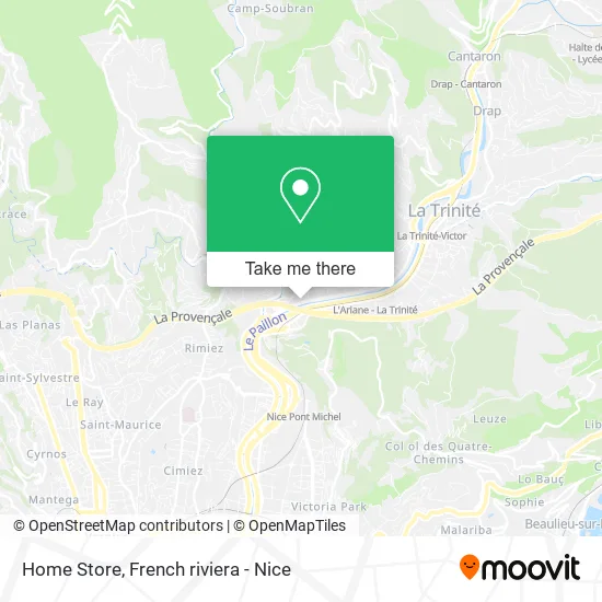 Home Store map