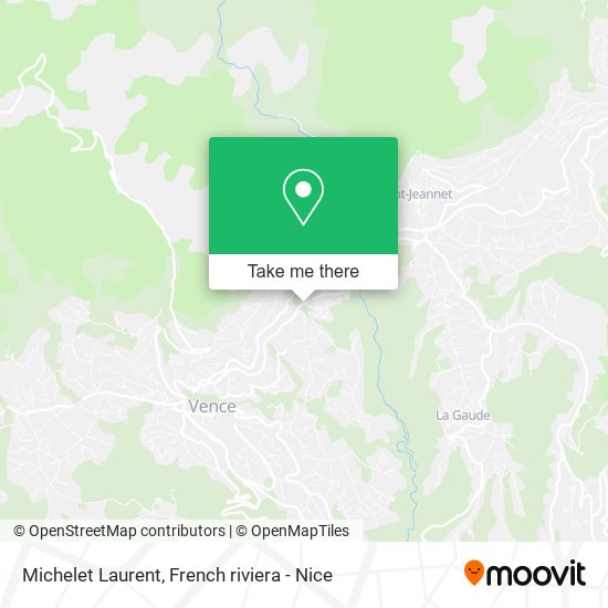 Mapa Michelet Laurent