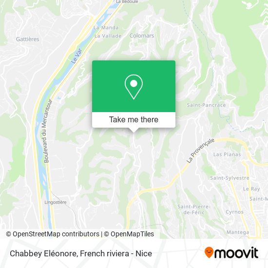 Chabbey Eléonore map