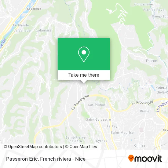 Passeron Eric map