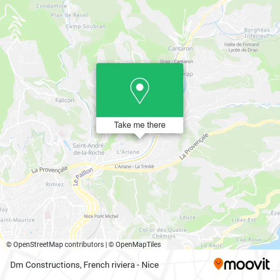 Dm Constructions map