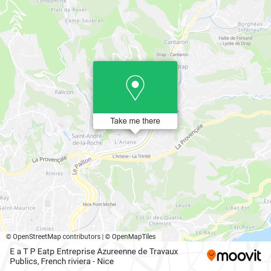 E a T P Eatp Entreprise Azureenne de Travaux Publics map
