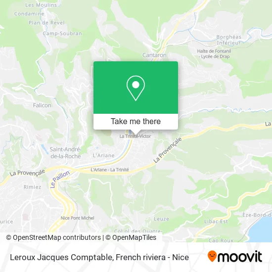 Leroux Jacques Comptable map