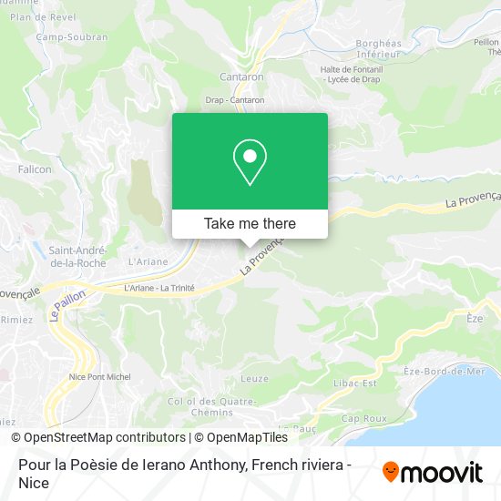 Pour la Poèsie de Ierano Anthony map