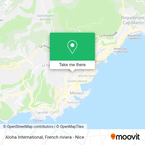 Aloha International map