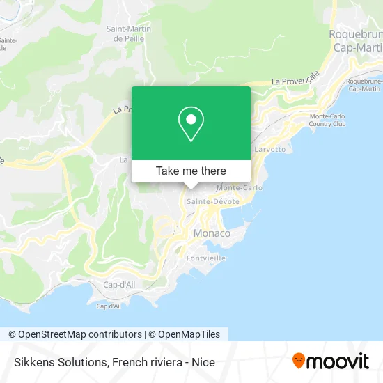 Sikkens Solutions map