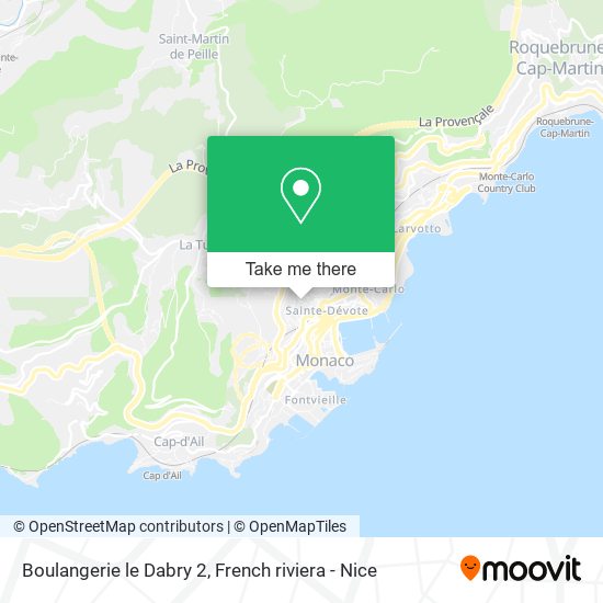 Boulangerie le Dabry 2 map