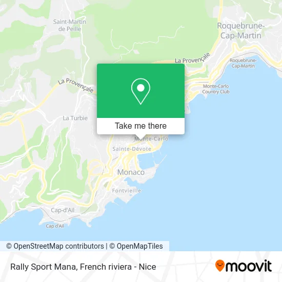 Rally Sport Mana map