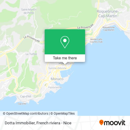 Dotta Immobilier map