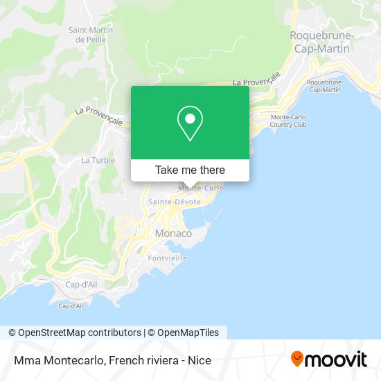 Mma Montecarlo map