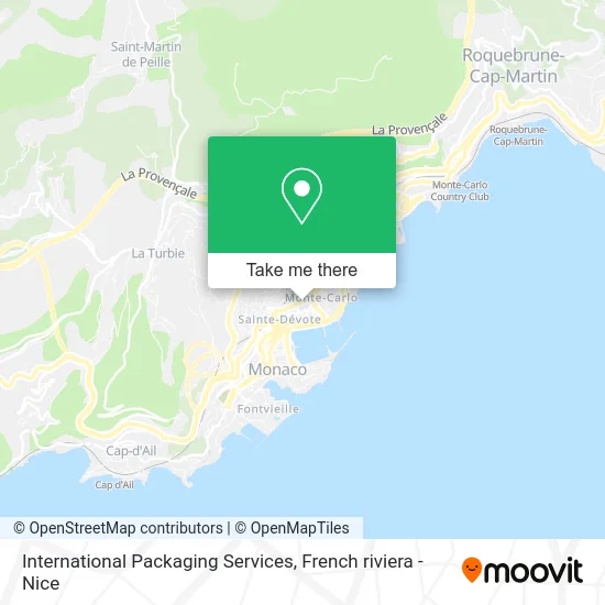 International Packaging Services map