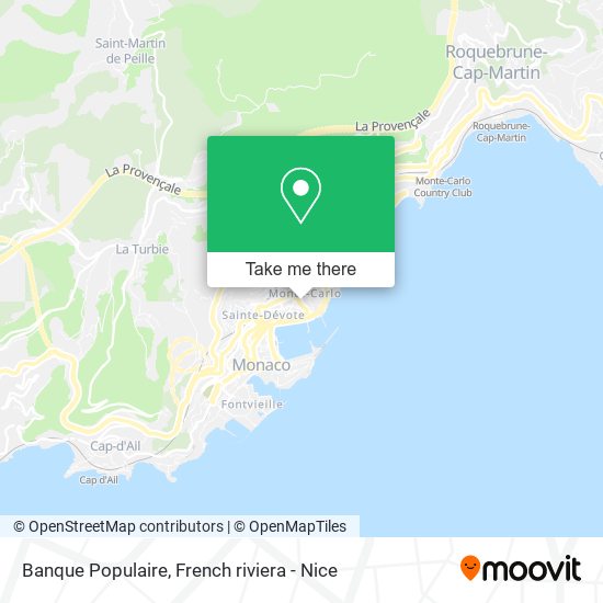 Banque Populaire map