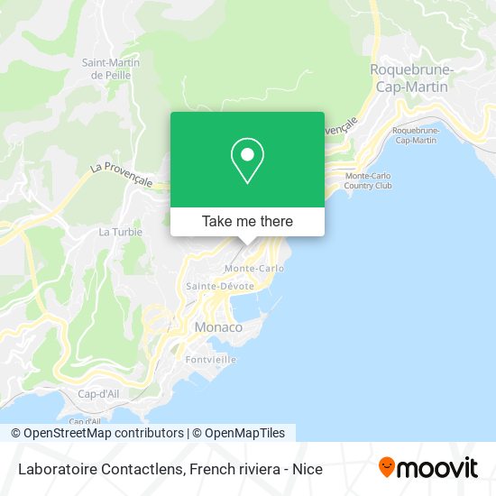 Laboratoire Contactlens map