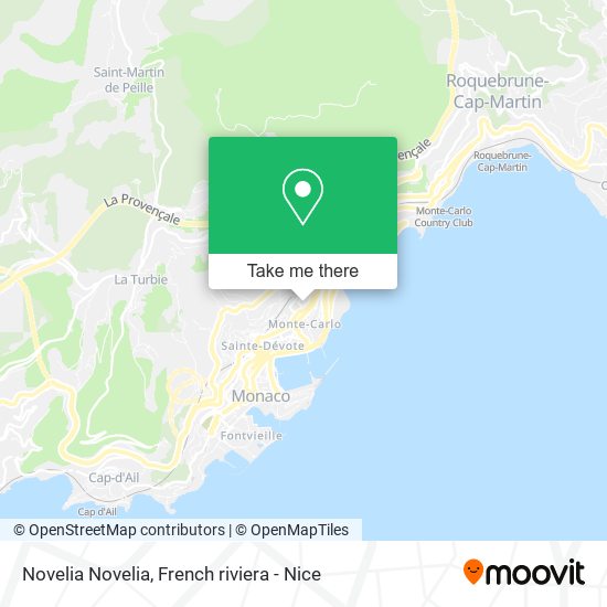 Novelia Novelia map