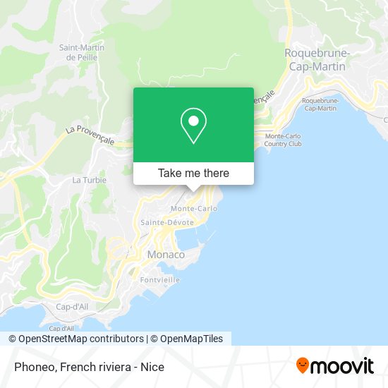 Phoneo map