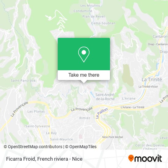 Ficarra Froid map