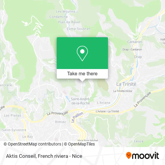 Aktis Conseil map