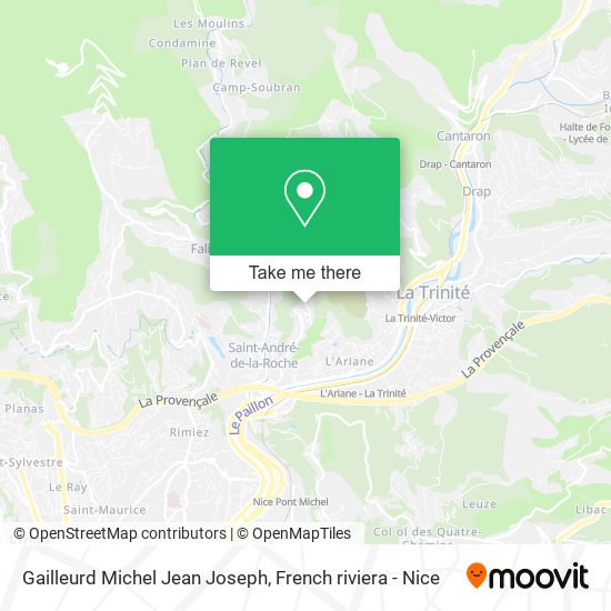 Gailleurd Michel Jean Joseph map