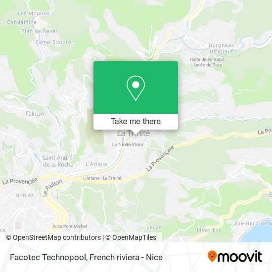 Facotec Technopool map