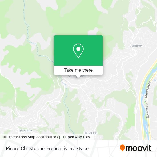 Picard Christophe map