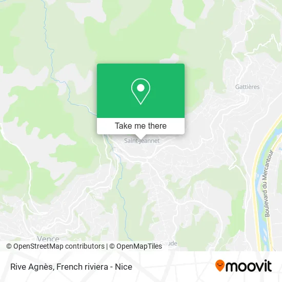 Rive Agnès map