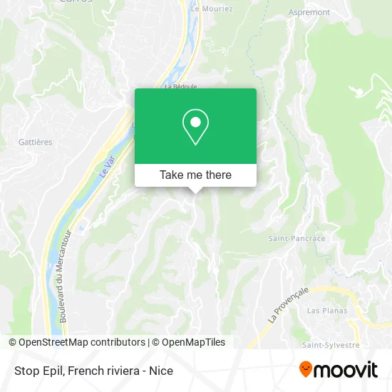 Stop Epil map