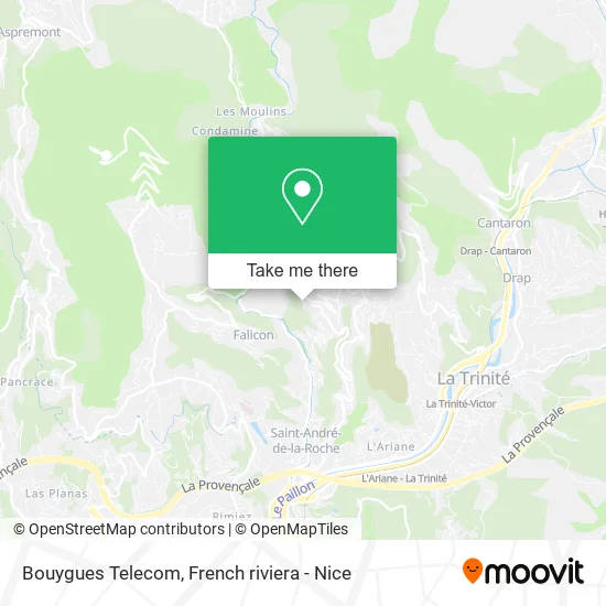 Bouygues Telecom map