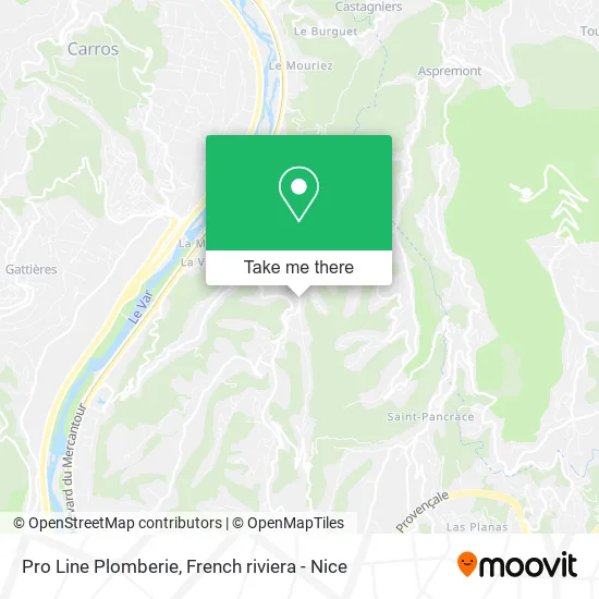 Pro Line Plomberie map