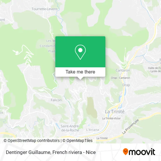 Dentinger Guillaume map