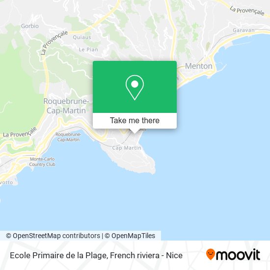 Ecole Primaire de la Plage map