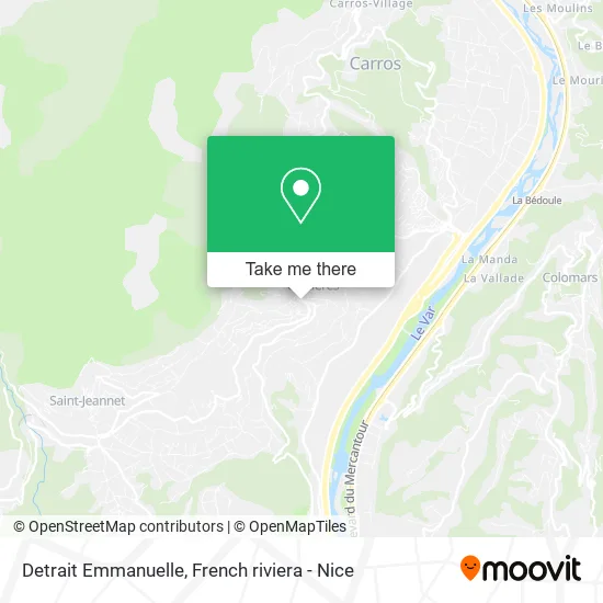 Detrait Emmanuelle map