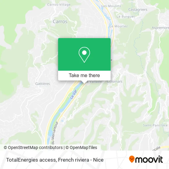 TotalEnergies access map