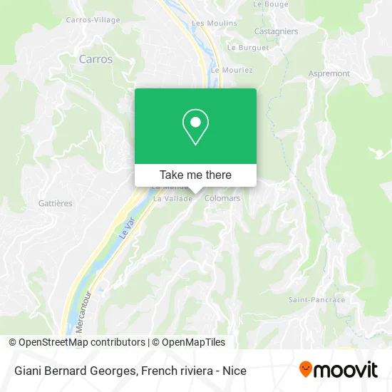 Giani Bernard Georges map