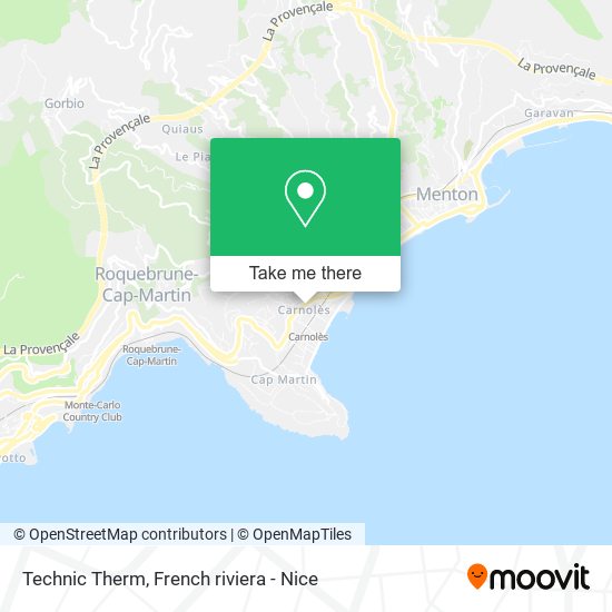 Technic Therm map