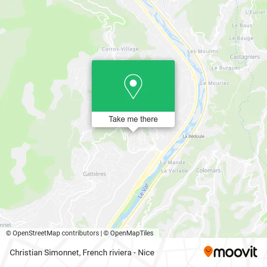 Christian Simonnet map