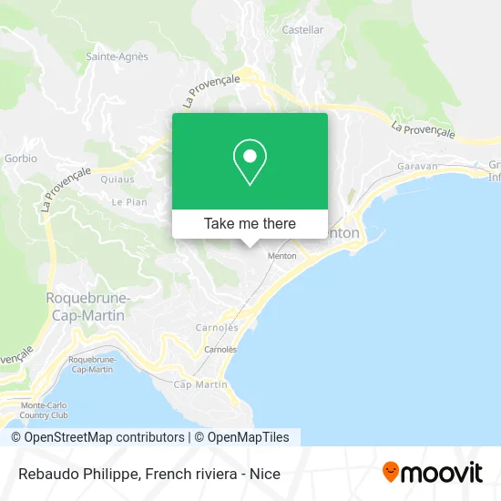 Rebaudo Philippe map