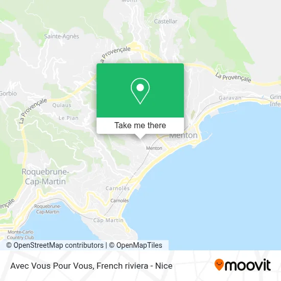 Avec Vous Pour Vous map