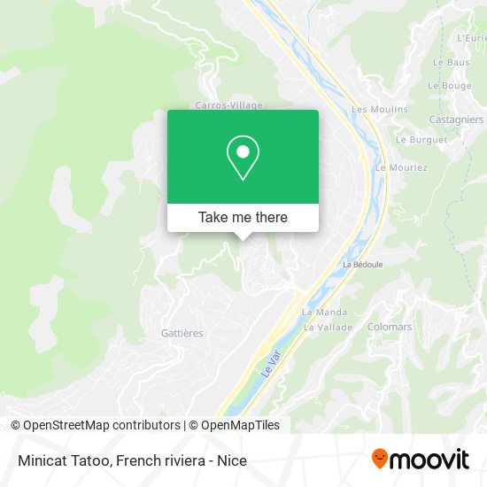 Mapa Minicat Tatoo