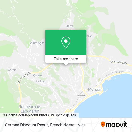 German Discount Pneus map