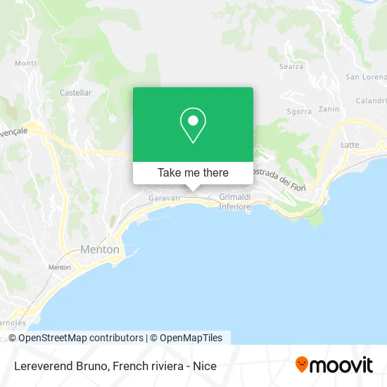 Lereverend Bruno map