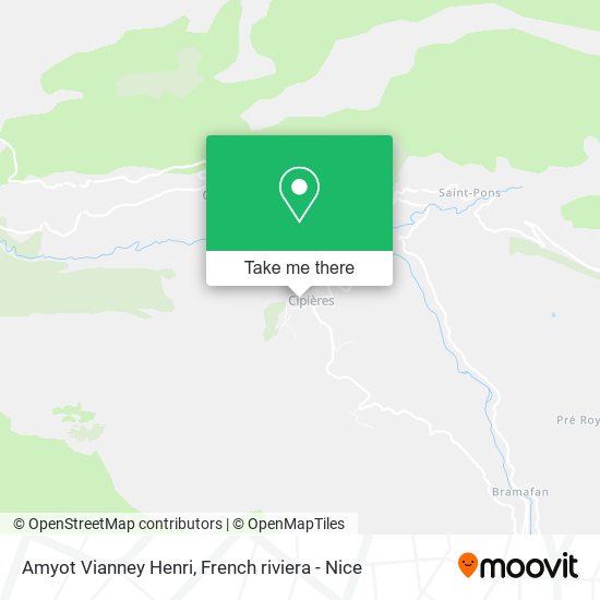 Amyot Vianney Henri map