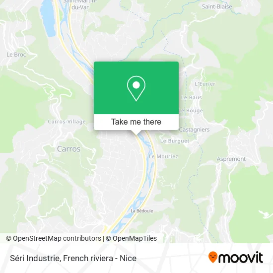 Séri Industrie map