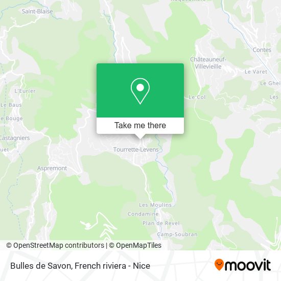 Bulles de Savon map