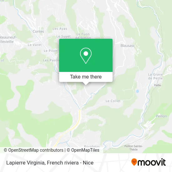 Lapierre Virginia map